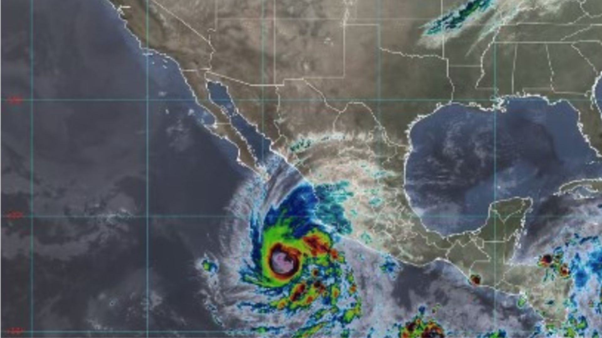 Huracán Norma se intensifica a categoría 3, sigue su trayectoria y consulta a qué estados afectará