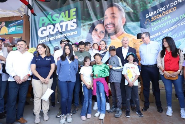 Inicia Ale Gutiérrez ‘Pásale gratis’ sabatino en zoológico de León