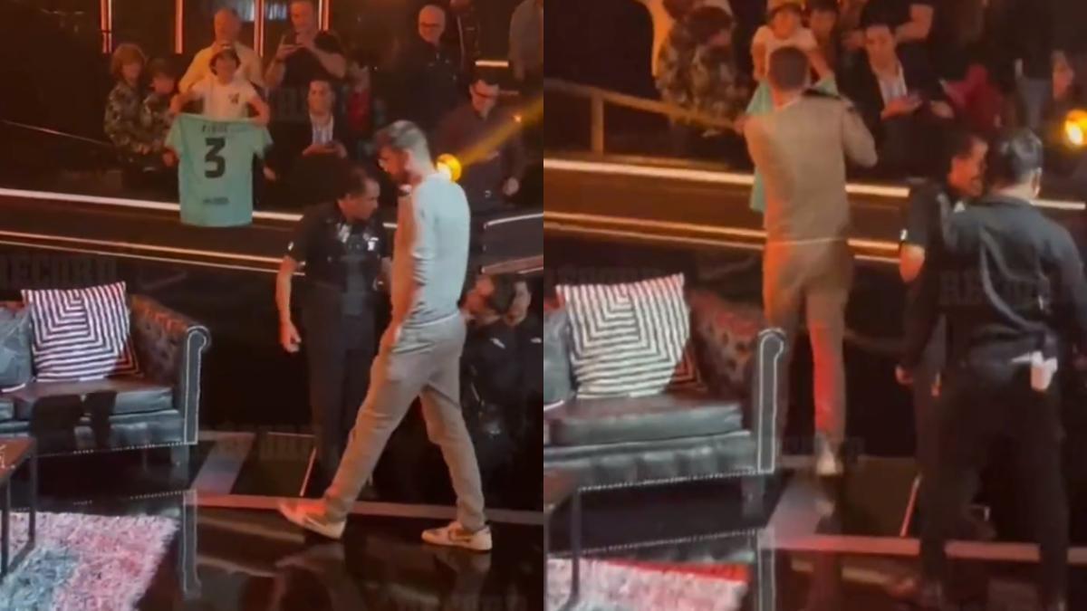 Gerard Piqué sufre una aparatosa caída en evento (video) 