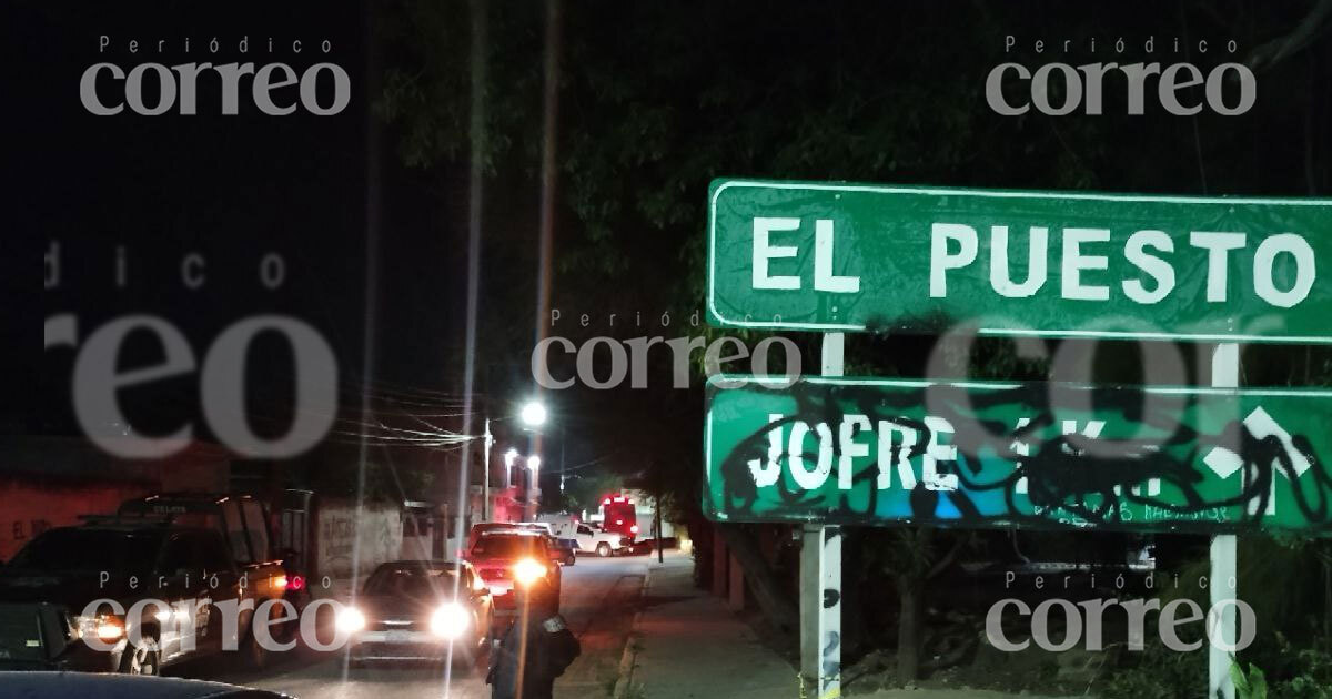 Balacera en plena fiesta del Santísimo en la comunidad de El Puesto en Celaya deja un muerto y un herido 