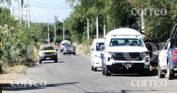 Abandonan un cuerpo en un canal en la comunidad el Puesto de Celaya 