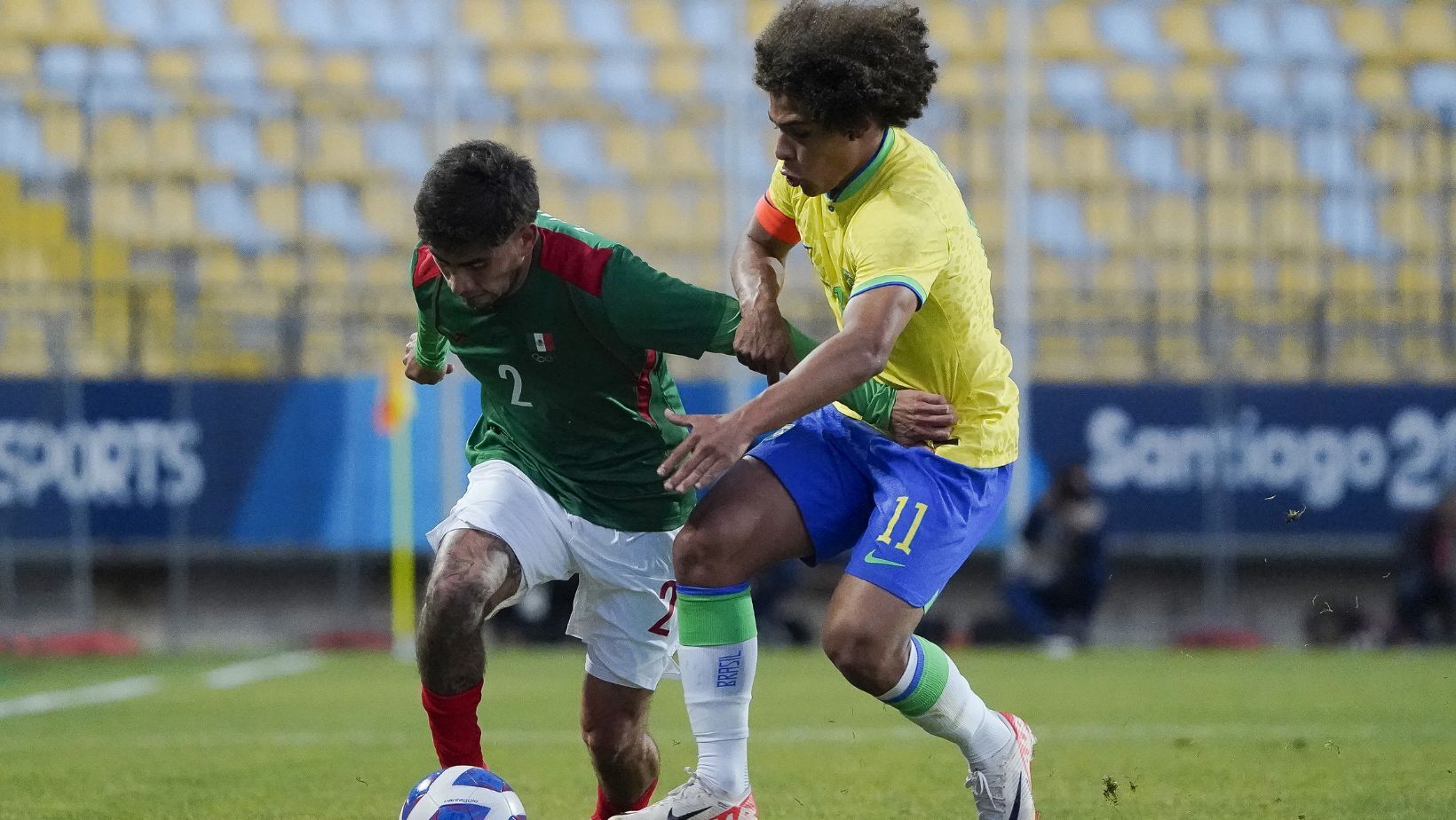  México Sub-23 se enfrenta a la derrota contra Brasil 0-1