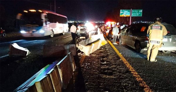 Aparatosa carambola en la carretera Guanajuato - Silao deja al menos 14 heridos 