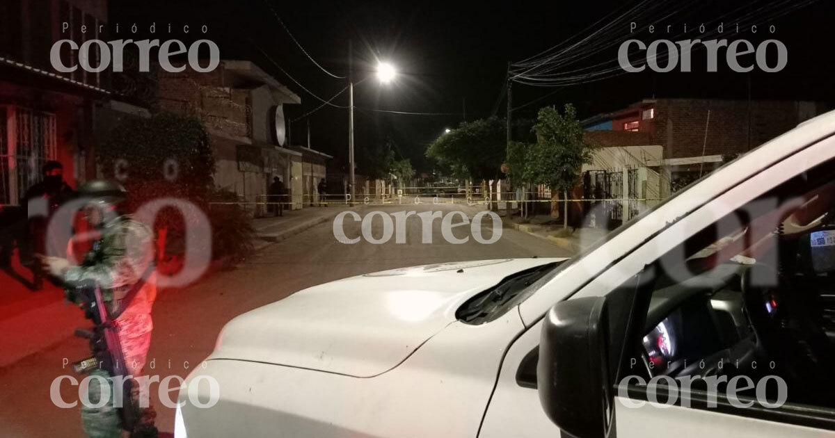 Asesinan a balazos a hombre en la comunidad San Roque de Irapuato 