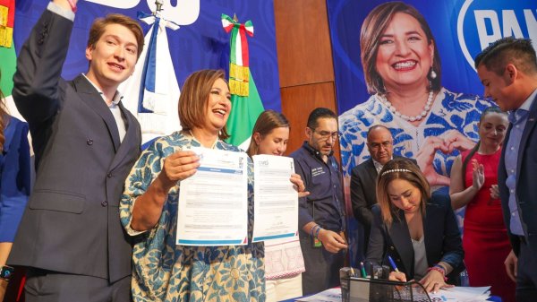 Xóchitl oficialmente se registra como precandidata a la presidencia: 