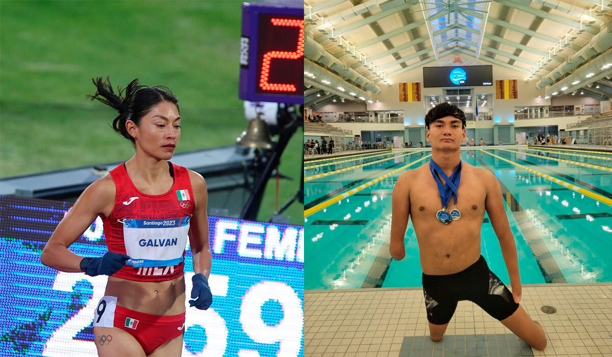 Entre récords, Laura Galván y Ángel Camacho ganan el Premio Estatal del Deporte