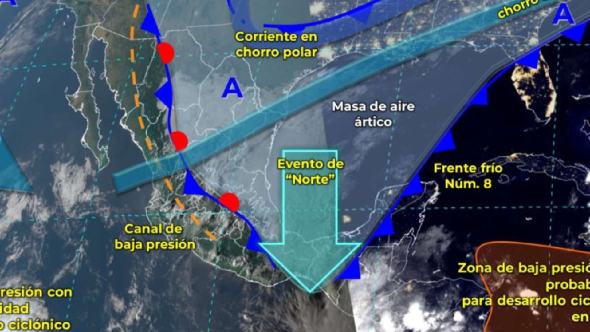 El 2023 cerrará con al menos 15 frentes fríos, ¿cuántos faltan en noviembre?