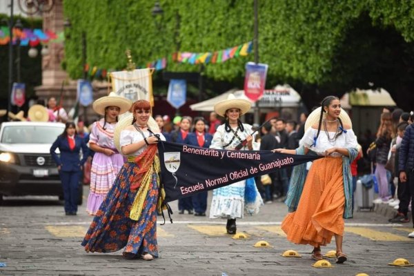 Esta será la ruta del desfile del 20 de noviembre en Guanajuato capital