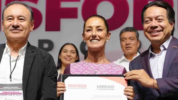 Claudia Sheinbaum se registra oficialmente precandidata por Morena a la presidencia de México