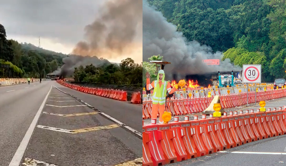 ¿Qué pasó en la autopista México-Cuernavaca? Accidente causa cierre en último día de puente