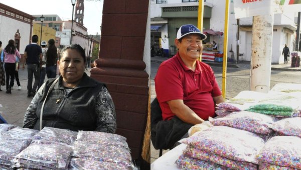 Desfiles en Valle de Santiago dejan buenas ganancias a Doña San Juana y Don José Luis