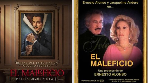 Remake de 'El maleficio': el antes y el ahora del reparto oficial de la novela