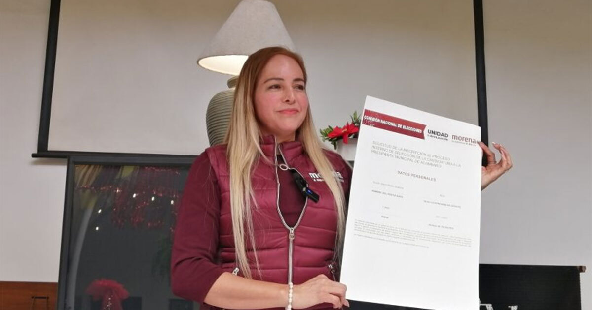 Elecciones 2024 | Olga Tirado busca ser candidata de Morena para presidenta municipal de Acámbaro 