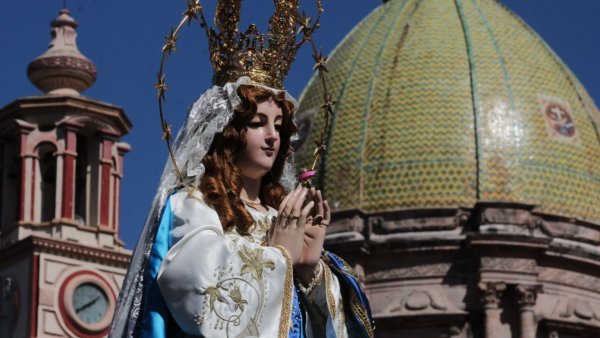 Galería | Con fe y tradición, realizan procesión en Celaya en honor a la Virgen de la Purísima Concepción