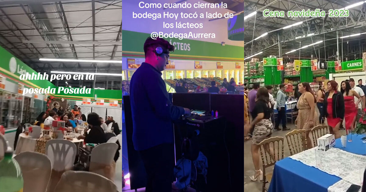 Bodega Aurrera se vuelve viral: empleados la convierten en pista de baile por posadas