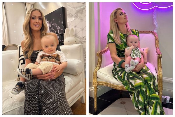 Paris Hilton recibe a su primera hija London, después de su primogénito Phoenix 