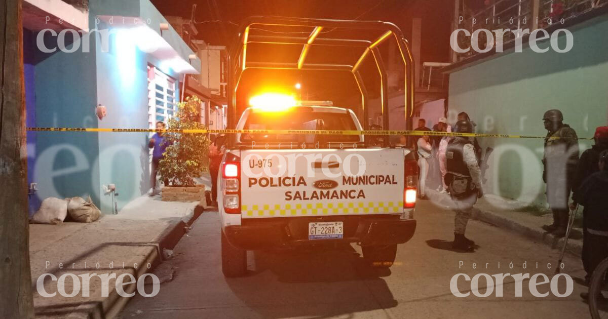 Balacera en la colonia La Cruz de Salamanca deja un hombre muerto y otro herido 