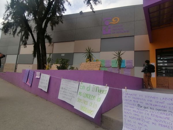 Trabajadoras denuncian violencia en Immujeres en León; exigen destitución de Mónica Maciel