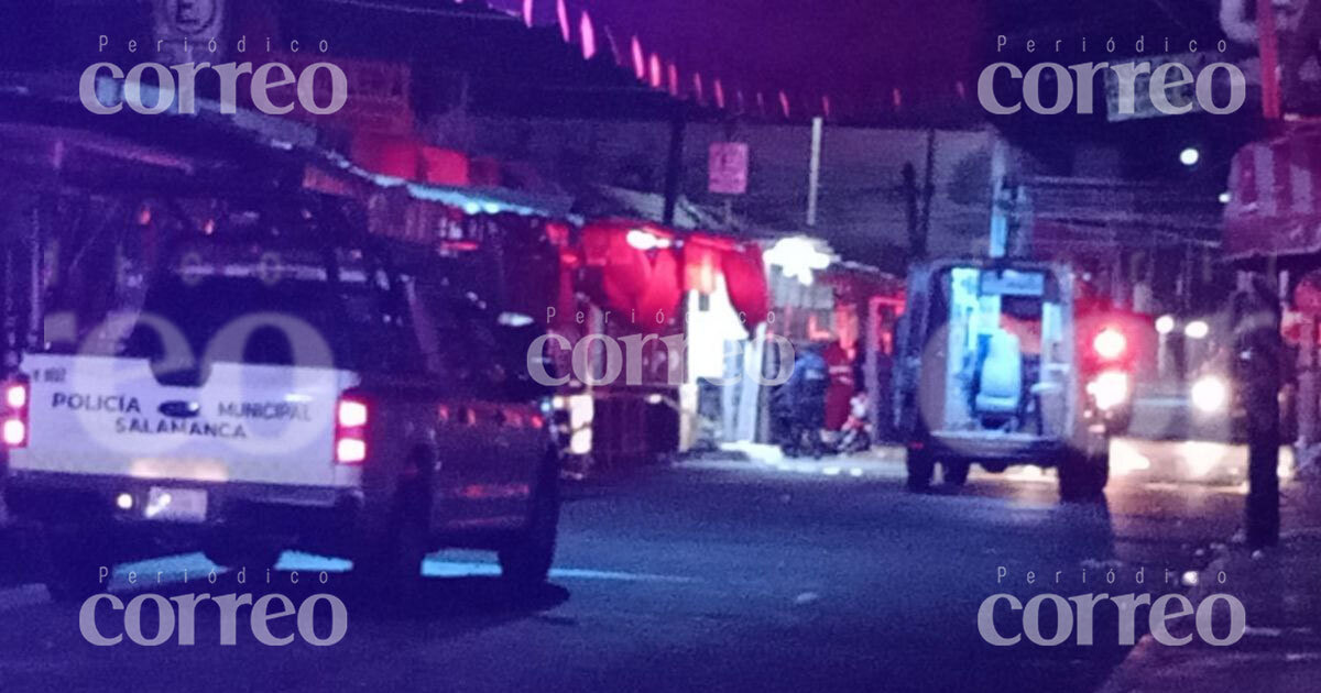 Balacera cerca del Tomasa Esteves en Salamanca deja dos muertos, entre ellos un menor 