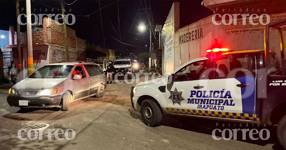 Balacera en la colonia San Martín de Porres de Irapuato deja un muerto y un herido 