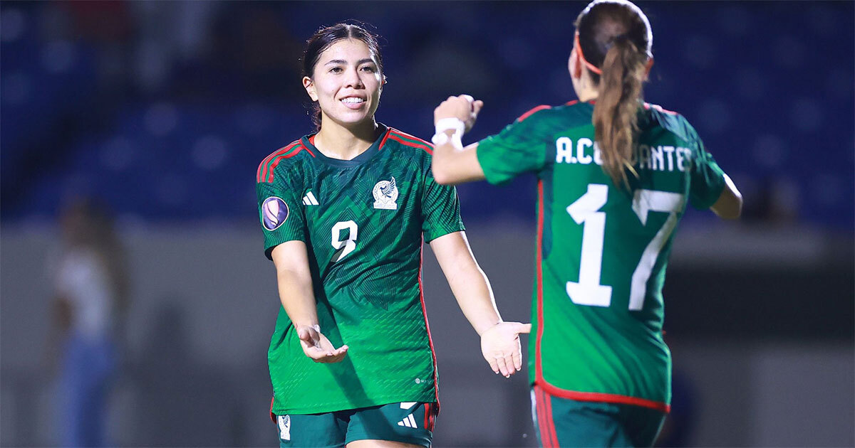 Selección Mexicana femenil supera a Puerto Rico y gana su pase a la Copa Oro 2024