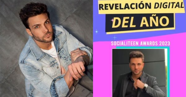 Nicola Porcella es nominado a Revelación Digital del Año en los Socialiteen Awards 2023