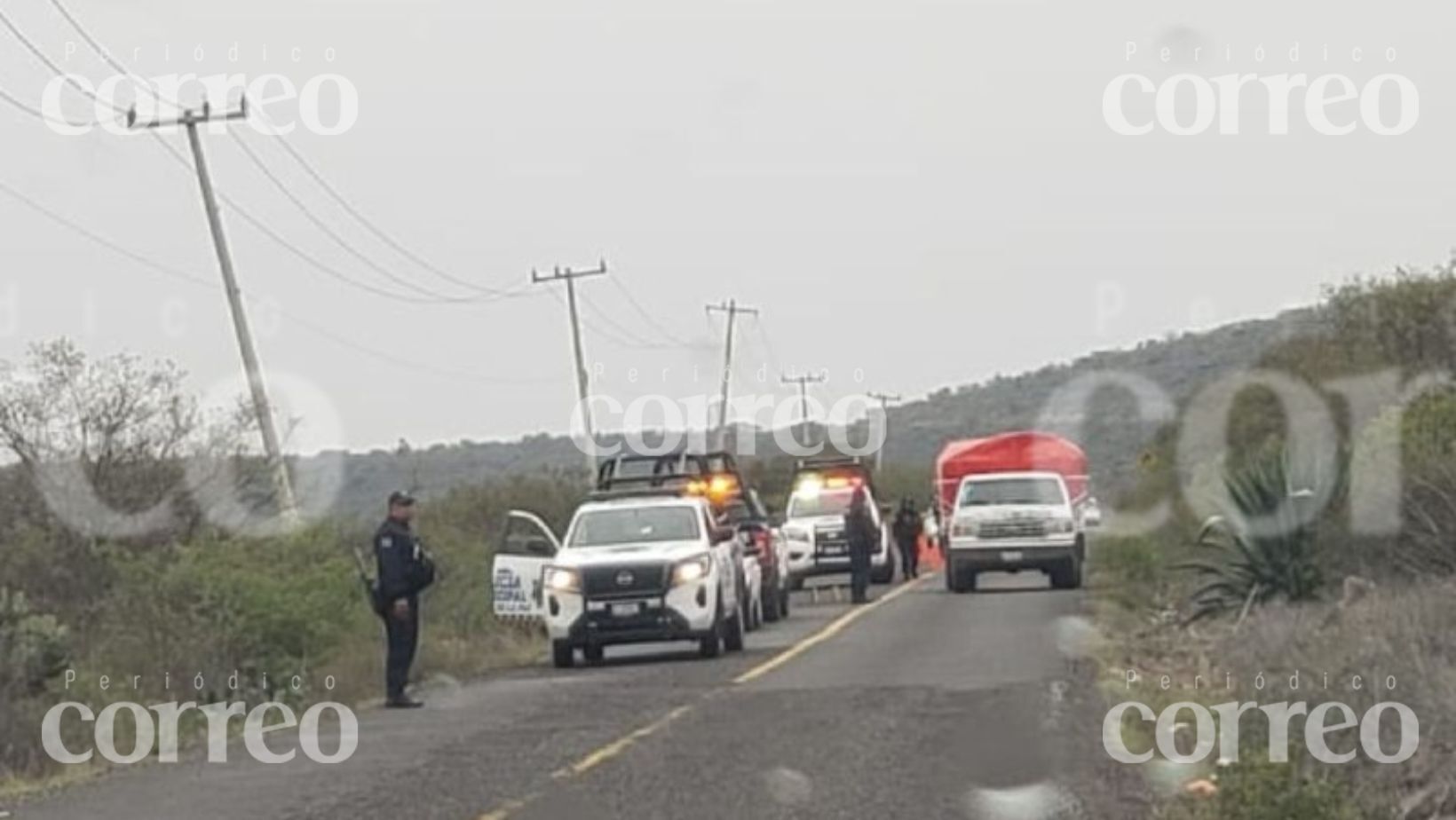  Detienen a presunto miembro de banda de asaltantes en la carretera Victoria-San Luis de la Paz; dos se dan a la fuga