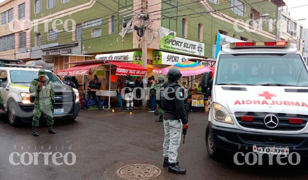 Asesinan a otro comerciante afuera de mercado 'Tomasa Esteves' en Salamanca 