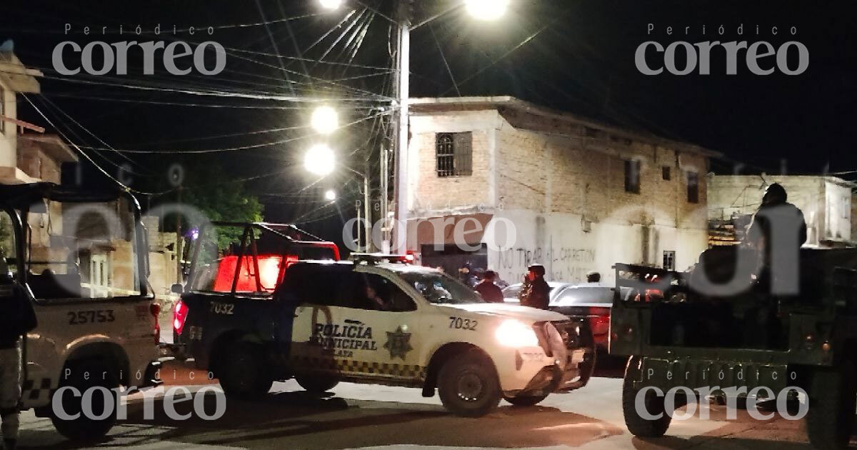 Balacera en la colonia Ejidal en Celaya deja un muerto y un herido 