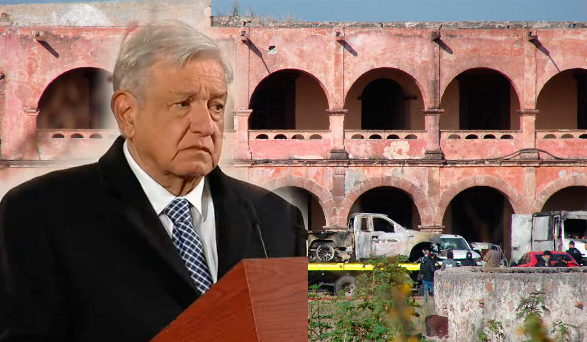 AMLO da pésame tras masacre en Salvatierra, Guanajuato, pero también la liga al consumo de droga