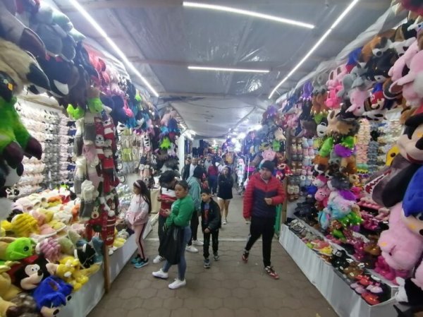 Arranca venta de juguetes y artículos navideños en Jardín El Cantador en Guanajuato capital 