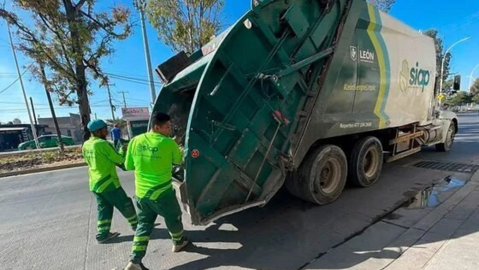 ¿Cuáles son los horario del servicio de basura en León durante Nochebuena y fin de año 2023?