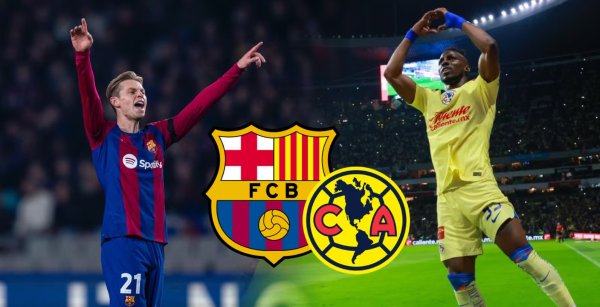 Tiro de compas: America vs Barcelona ¿Dónde y cuándo ver este partido amistoso?