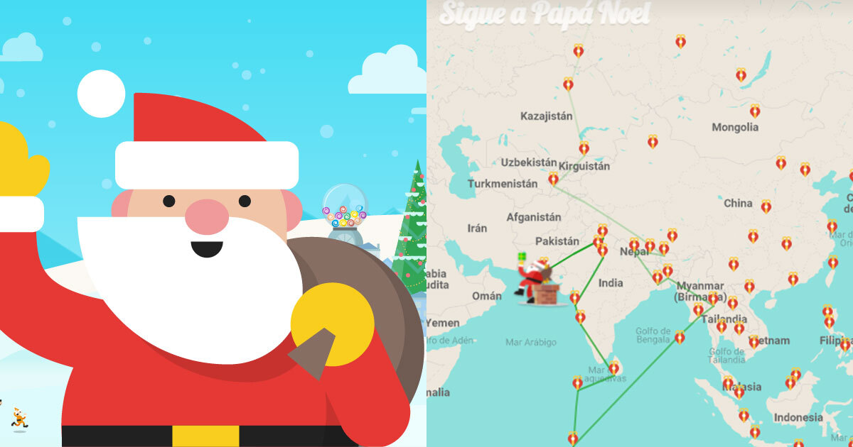 Santa Tracker 2023: ¿por dónde va Santa Claus? Sigue su recorrido en tiempo real