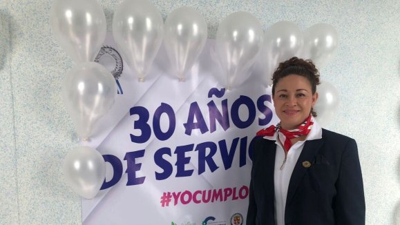 Día de la enfermera: Rocío tiene 30 años ayudando vidas