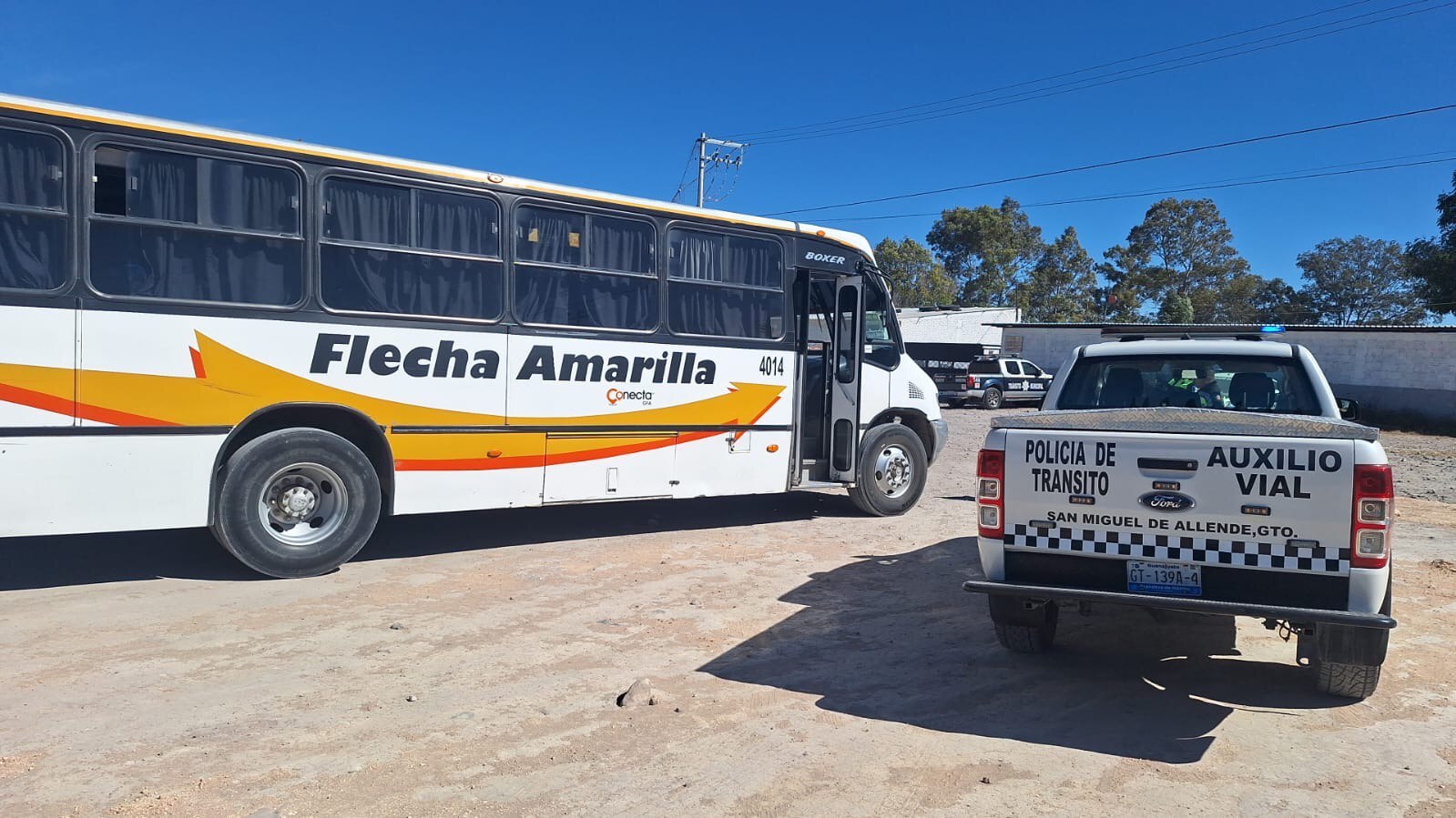 Camión Flecha Amarilla atropella a mujer en San Miguel de Allende 