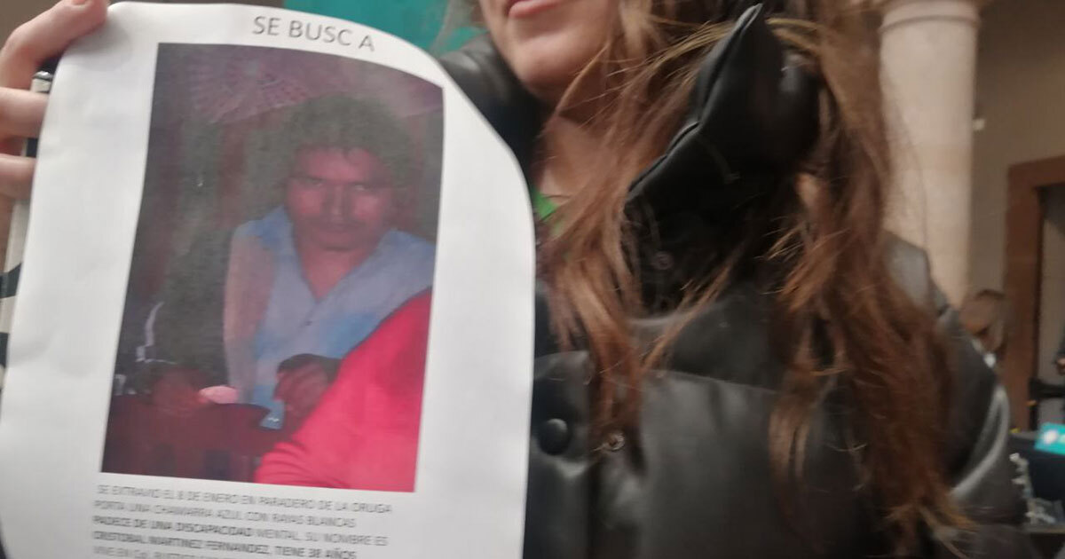 ¿Lo has visto? Buscan a Cristóbal Martínez, persona con discapacidad desaparecida en León 