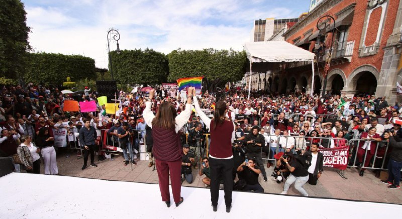 Claudia Sheinbaum de Morena desafía el liderazgo en Guanajuato ante homicidios y adicciones