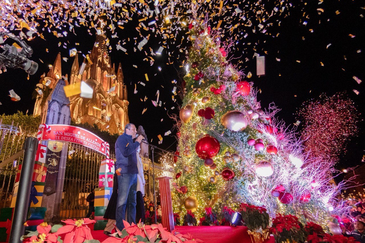 Es San Miguel de Allende un éxito turístico durante temporada navideña y año nuevo