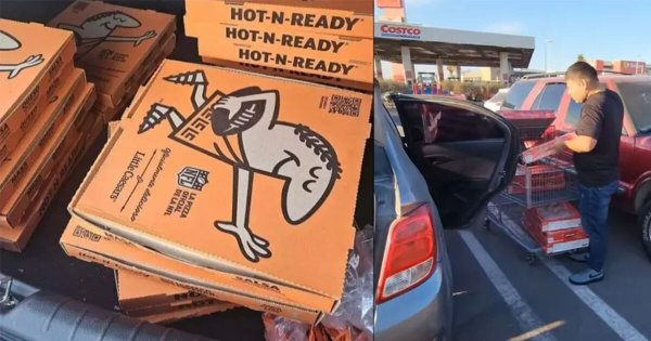 Las Roscas ‘quedaron atrás’: revendedor del Costco ahora vende pizzas de Little Caesars