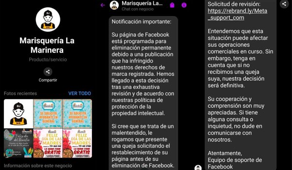 Con mensajes masivos de spam y links falsos, atacan páginas de Facebook de Pénjamo