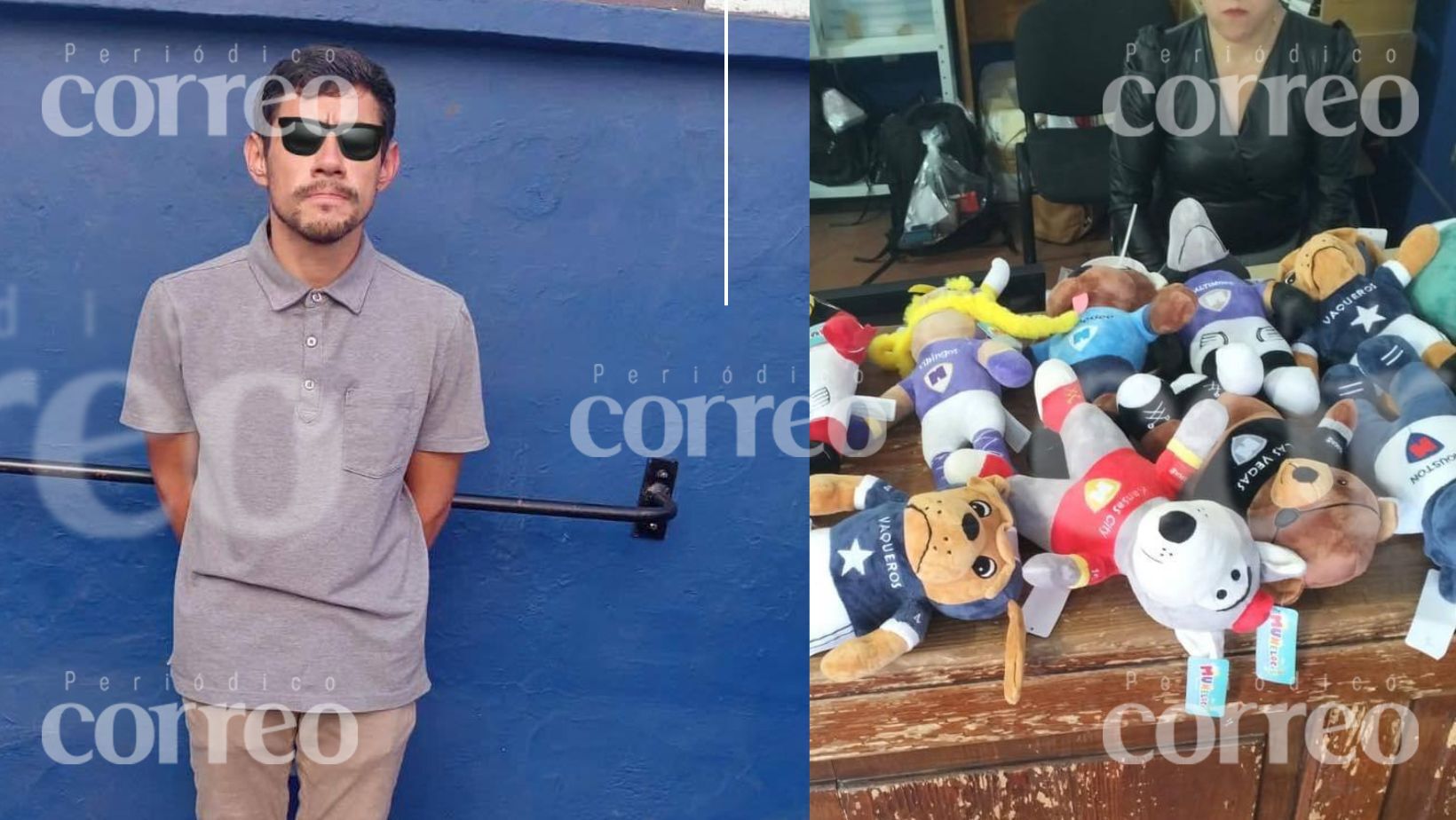 Cae ladrón de peluches con pistola de juguete en Guanajuato capital