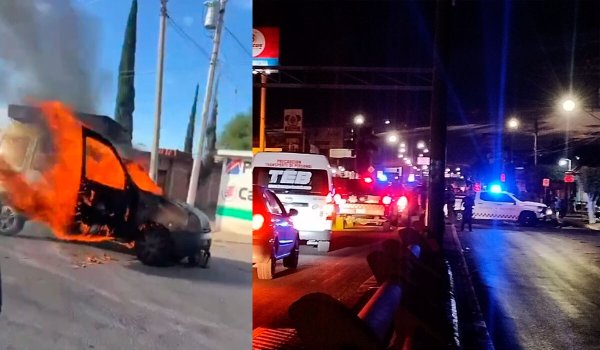 Ataque y bloqueo en Celaya deja policia muerto y tres criminales abatidos