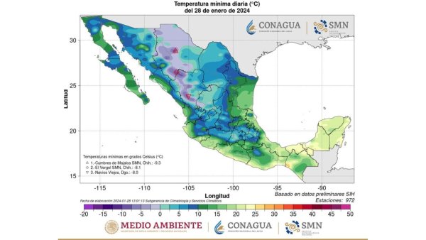 Emiten alerta naranja por frente frío 31 en México, ¿Cómo se prepara Guanajuato?