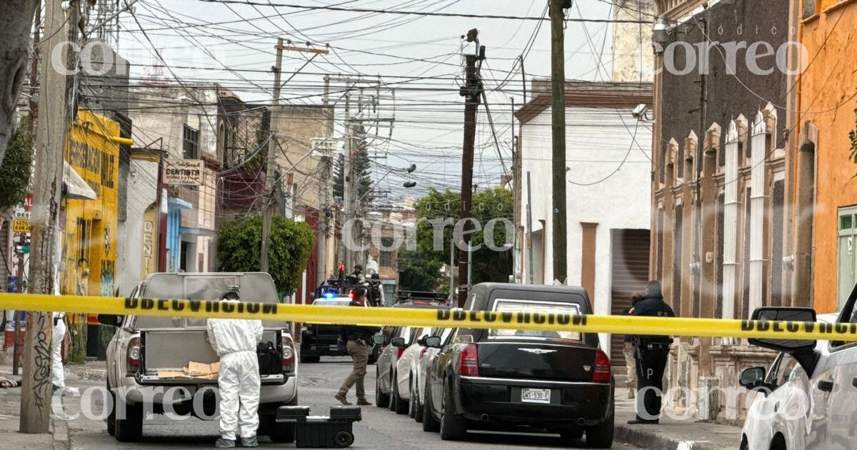 Balacera afuera de casa funeraria del Barrio de San Miguel en León deja un muerto y un herido 