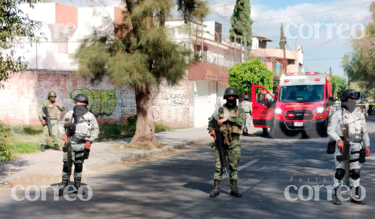 Tras persecución en colonia Lagos de Celaya, asesinan a un hombre 