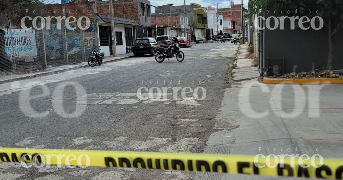 Balacera en la colonia Magisterial de Pénjamo deja un ciclista muerto 