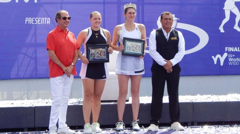 Tenista canadiense, Rebeca Marino, se corona en el Guanajuato Open 2024 