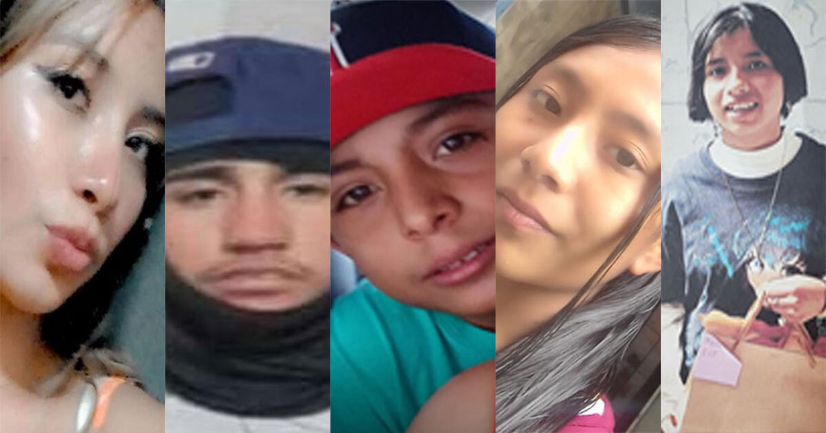 Activan Alerta Amber por cinco adolescentes desaparecidos en Guanajuato