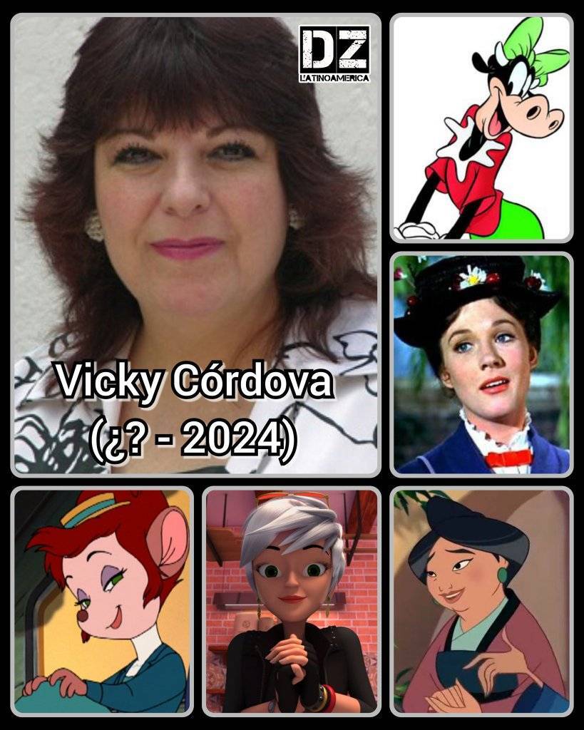 Fallece la actriz de doblaje Vicky Córdova; su voz le dio vida a 'Mary Poppins' 